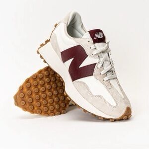New Balance 327 burgundy
